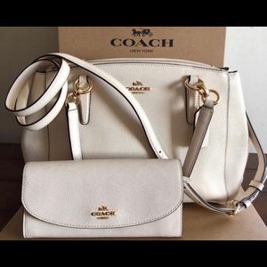 New Coach bag and wallet set